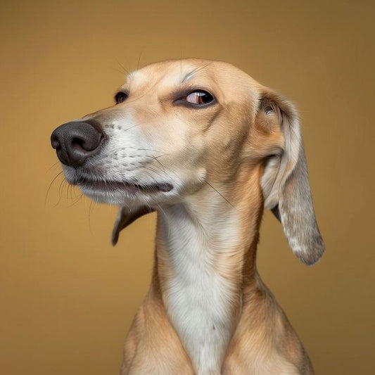 Funny suspicious-looking dog — illustrating alternatives to neutering and behavioral solutions for male dogs